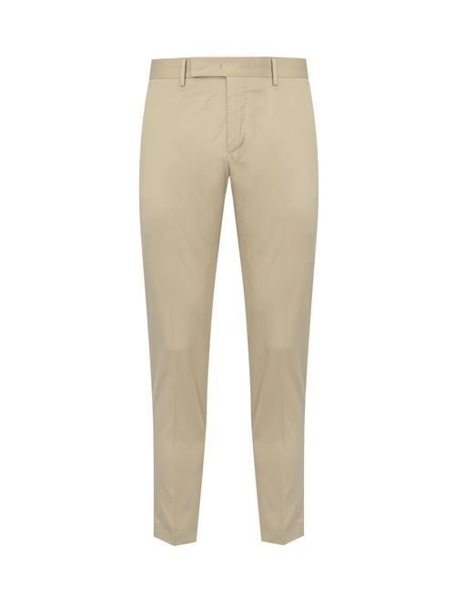 Pantalone Edge Rebel fit in cotone stretch Beige Freddo PT TORINO | RSZ1Z00FWD NU680040